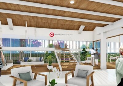 Residencia Personas Mayores de San Pedro del Pinatar, render propiedad de Brugarolas Arquitectos