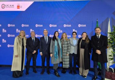 Inauguración oficial del campus UCAM Alma Mater Torrejón de Ardoz, con presencia del equipo de GTM Ingeniería y Lavila Arquitectos