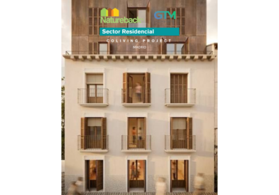 Edificio Natureback de coliving en Madrid con instalaciones diseñadas por GTM Ingeniería.
