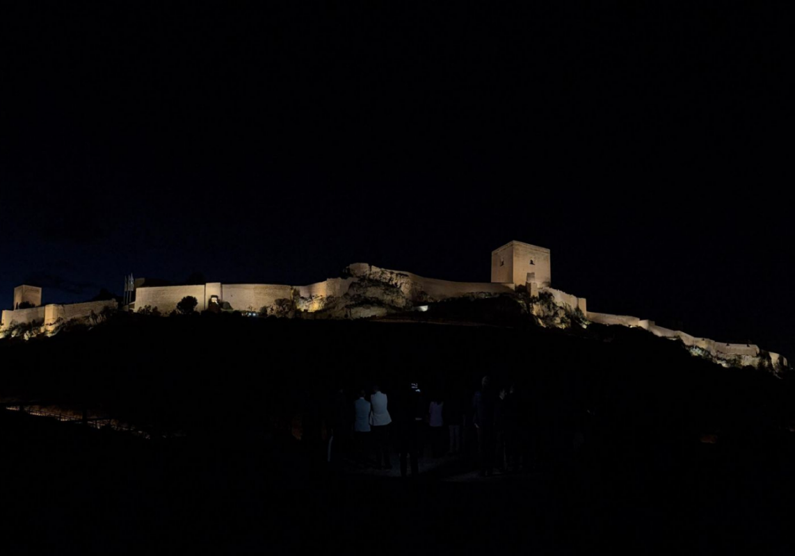 Nueva iluminación monumental del Castillo de Lorca desarrollada con la participación de GTM Ingeniería y DCI Iluminación.